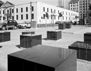 Memorial to the Enslaved by Wilma Cruise and Gavin Young. 