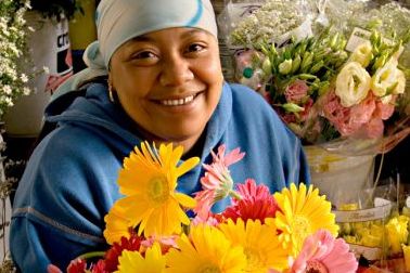 Adderley Street flower sellers open on Valentine’s Day