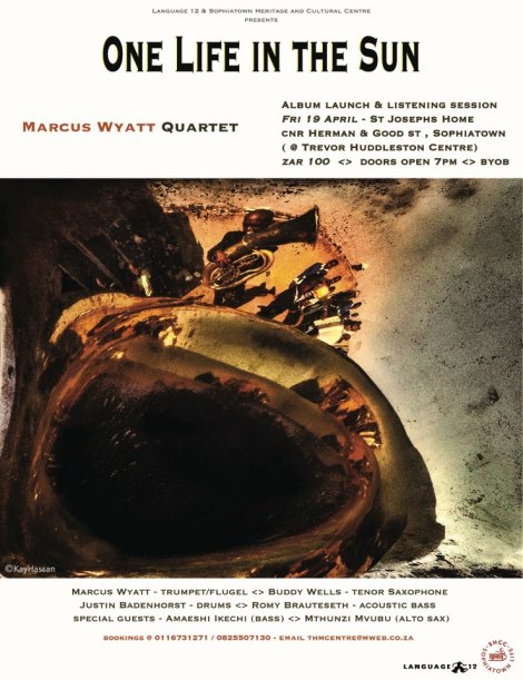 Marcus Wyatt’s 5th solo album launch