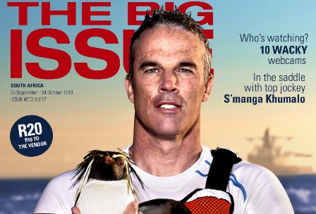 Big Issue: The October issue is on the streets