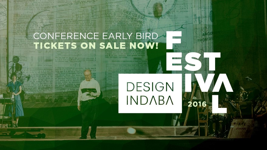 Early Bird tickets on sale for Design Indaba Conference 2016