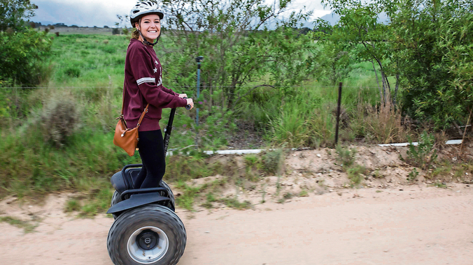 The wine route: A Segway tour around the Spier Estate