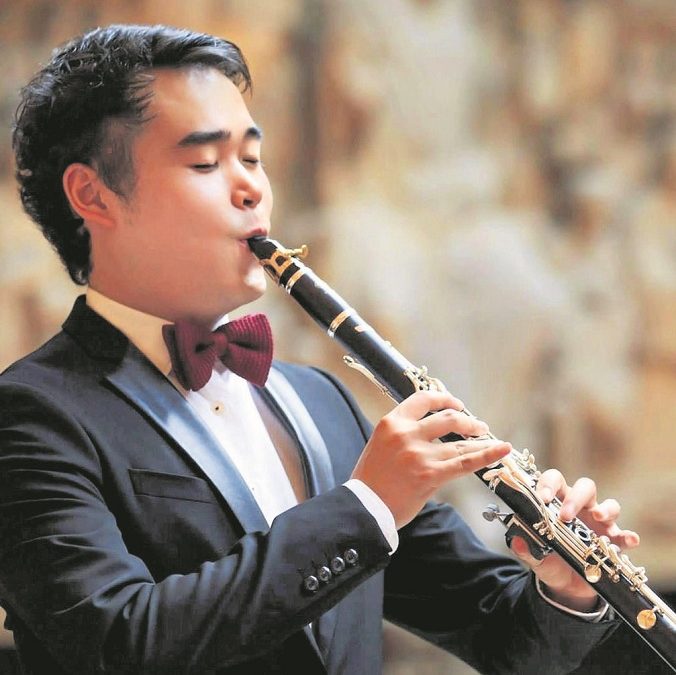 Junnan Sun – clarinet recital – Cape Town Concert Series September 17