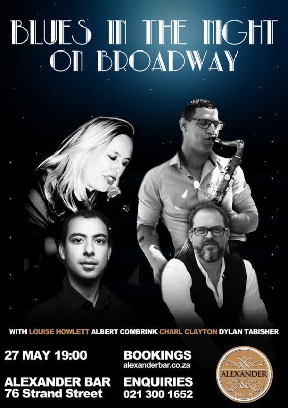 Louise Howlett - Blues in the Night - On Broadway - mapmyway