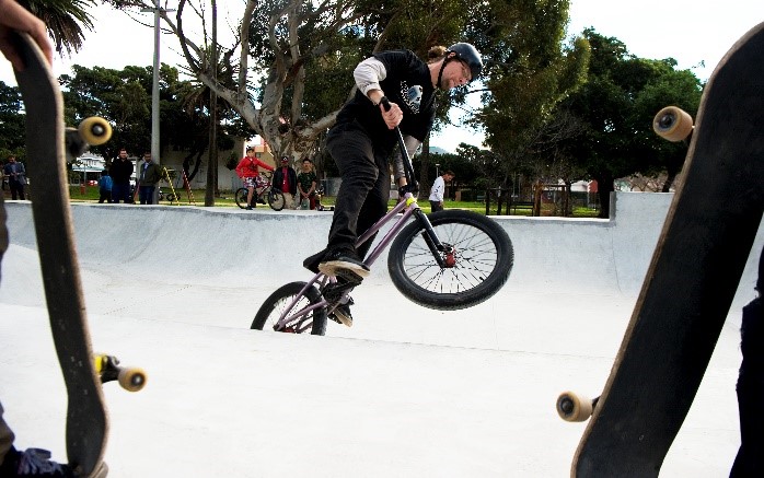 Woodstock skateboard park