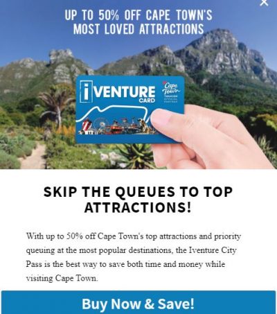 iventure card, 50 things