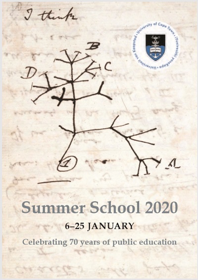 2020 Summer School, UCT