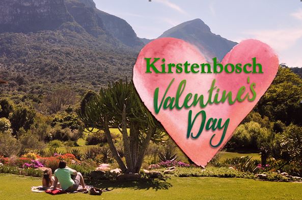 Valentine’s Day at Kirstenboch open until 20h00