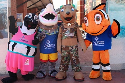 Two Oceans Aquarium, mascots