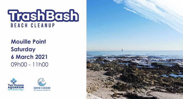 Two Oceans Aquarium First Trash Bash 2021