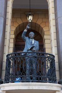 Nelson Mandela in Cape Town