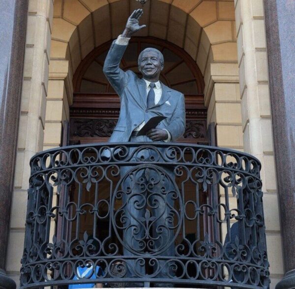 Nelson Mandela in Cape Town