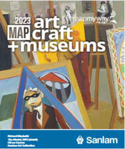 2023 art craft +museum map