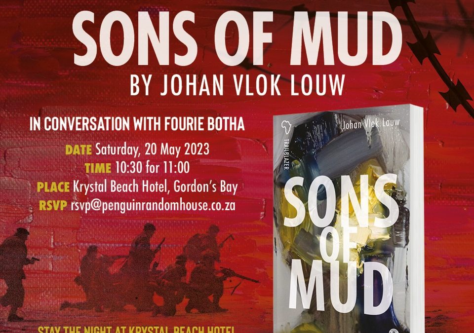 Ndiza Gallery book launch – Sons of Mud by Johan Vlok Louw