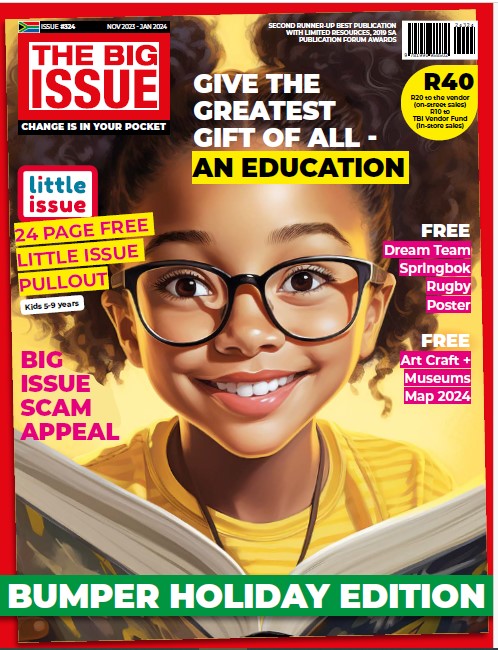 The Big Issue BUMPER HOLIDAY EDITION with FREE Map!