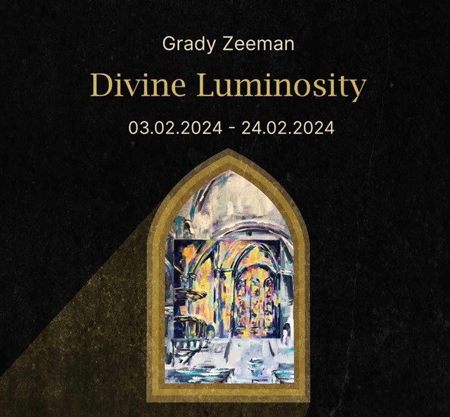 Grady Zeeman - Divine Luminosity At Art.b Gallery - Mapmyway