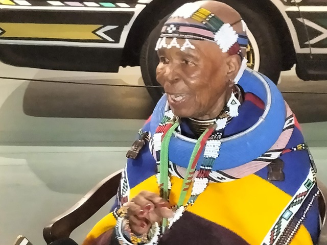 Esther Mahlangu Iziko SA National Gallery