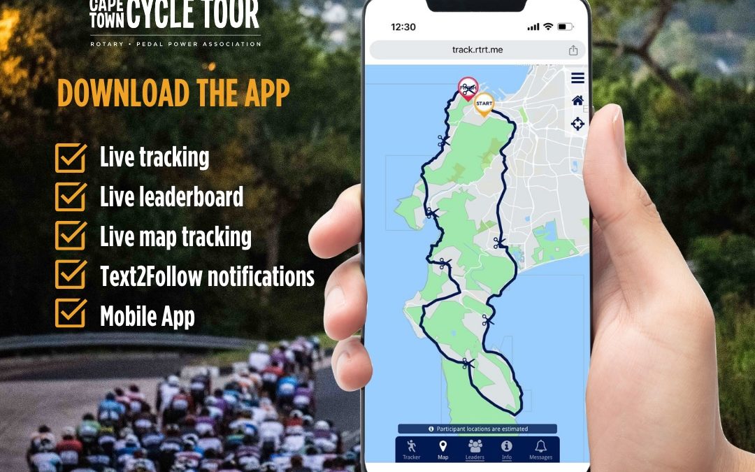 SportSplits Tracker Mobile App for Cape Town Cycle Tour 
