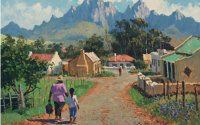 Western Cape Countryside – Roelof Rossouw at The Cape Gallery