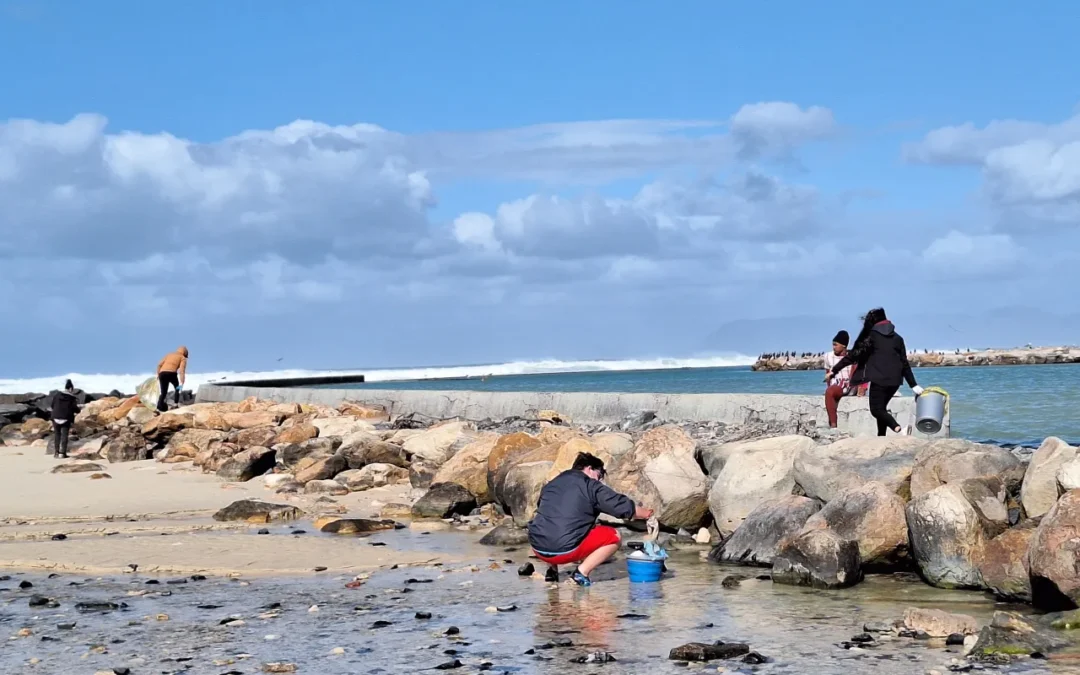 World Cleanup Day celebrated by Two Oceans Aquarium at Monwabisi Beach 