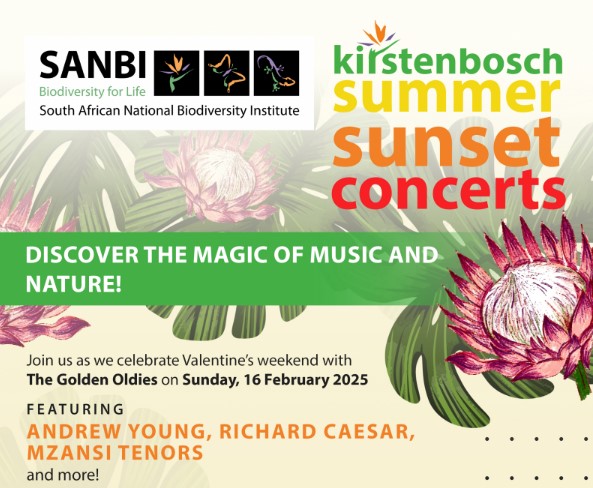 Kirstenbosch Summer Sunset Concerts