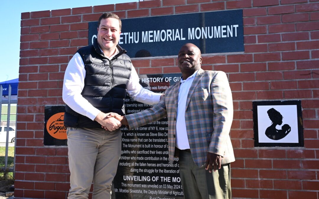Mayor Celebrates New Gugulethu Monument Unveiling Acknowledging Heritage Day