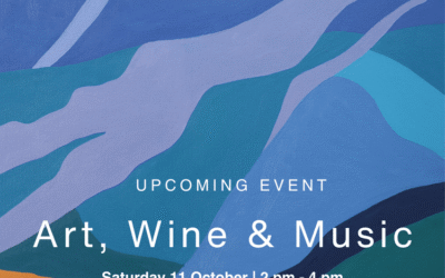 Art, Wine & Music at AVA Gallery – Saturday 11 October 2025 2pm – 4pm