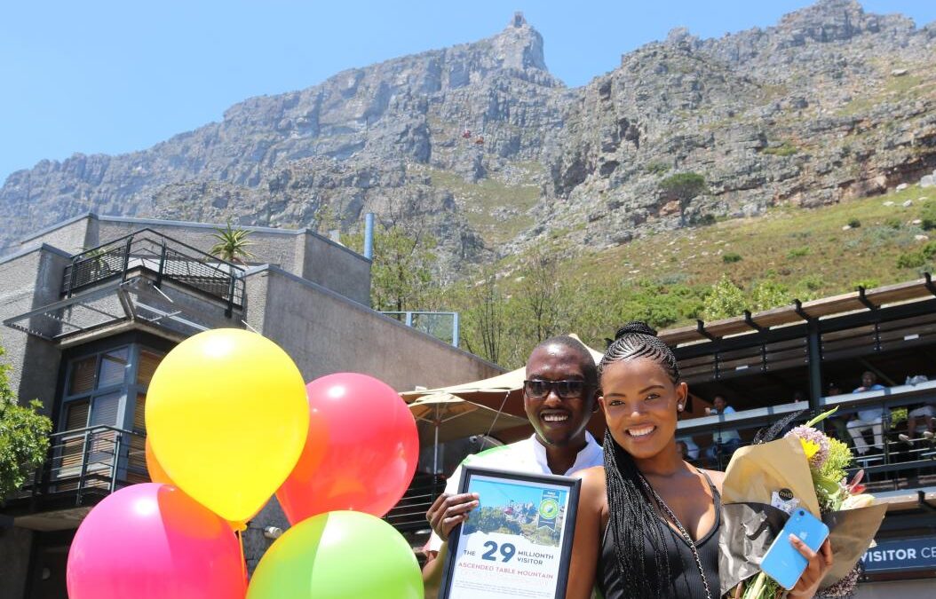 29-millionth Visitor to the Table Mountain Cableway Chosen as the BIG Winner of the Day